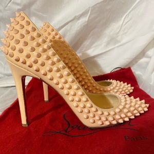 CHRISTIAN LOUBOUTIN SPIKED HEELS